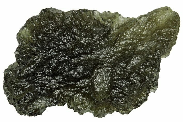 Green Moldavite Tektite ( g) - Czech Republic #330743